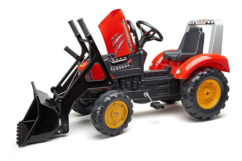 Falk Tractor Red Supercharger Pedal Digger 2020m Color Rojo