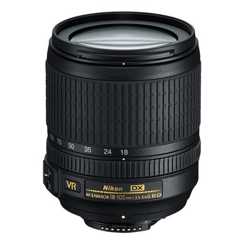 Lente Nikon Af-s Dx 18-105mm F/3.5-5.6 G Vr Teleobjetivo Fac
