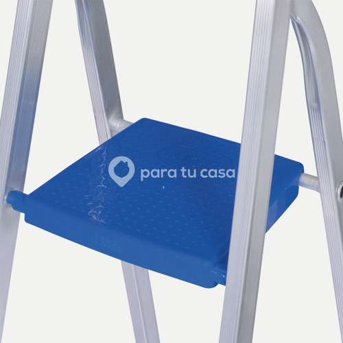 Escalera 6 Escalones Aluminio 1.30 Mts Mor Ct