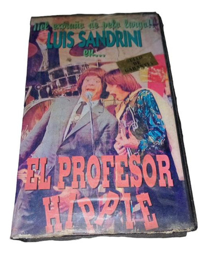 El Profesor Hippie!!!! En Vhs Luis Sandra Ni Clásico!!!!!