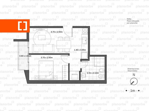 Venta De Apartamento Obra Construcción 1 Dormitorio En La Blanqueada, Ventura Boulevard B Unidad 508