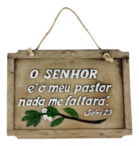 O Senhor é meu pastor nada me faltará