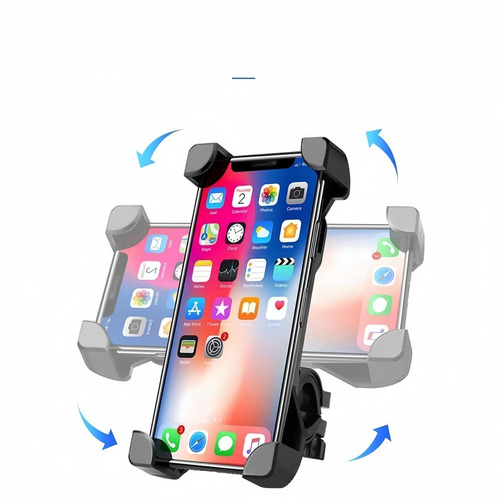 Base Soporte Celular Bicicleta Moto Universal Metalico