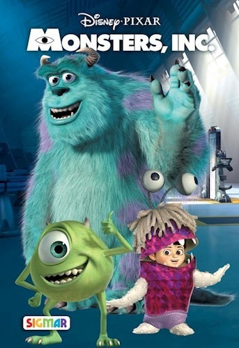 Monsters Inc, De Reflejos Disney. Editorial Sigmar, Tapa Blanda En Español