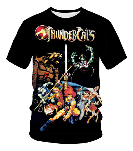 Camiseta De Anime Thundercats Camiseta Con Estampado 3d