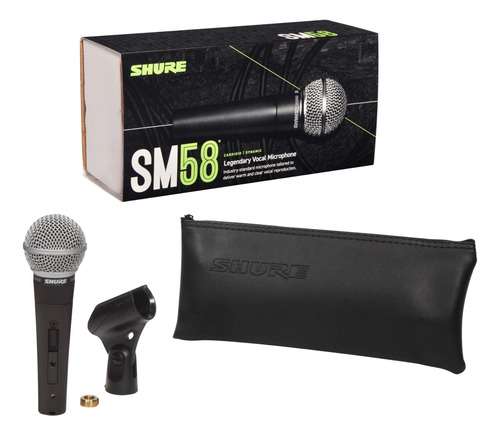 Shure Sm58 Pro Xlr Micrófono Dinámico Con Switch - Professio