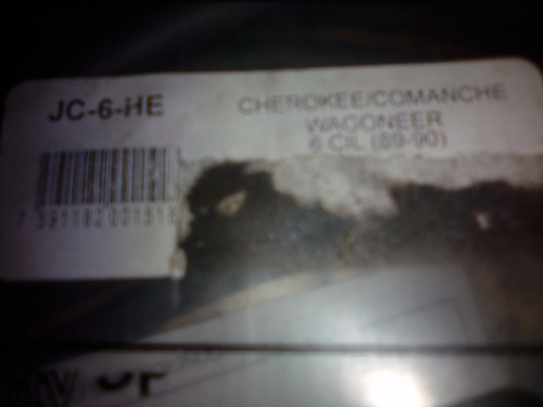 Juego Cable De Bujía Jc-6--he/cherokee Comanche Wagoneer 