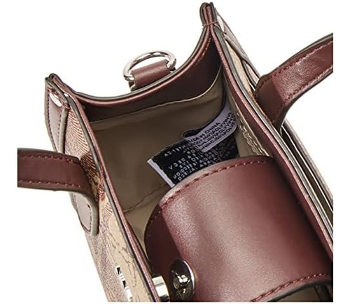 Minibolso Nine West Candance, Bandolera, Con Logotipo Moca,