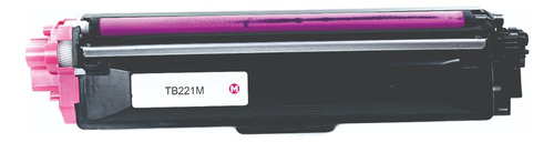 4 Pza Toner Pro Corona Tn221m Compatible Con Mfc-9140cdn Magenta