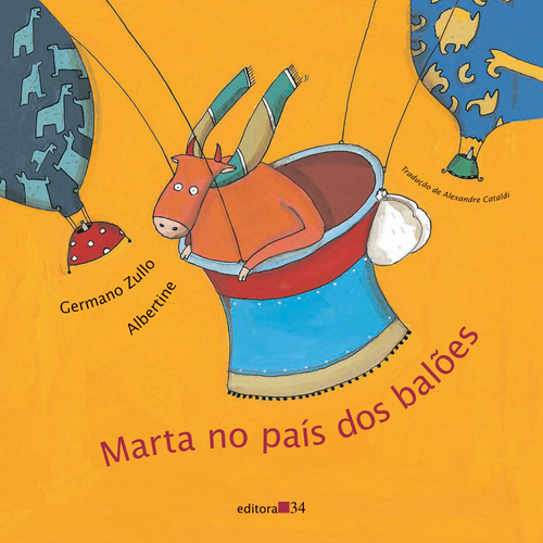 Marta no país dos balões, de Zullo, Germano. Editora 34 Ltda. em português, 2022
