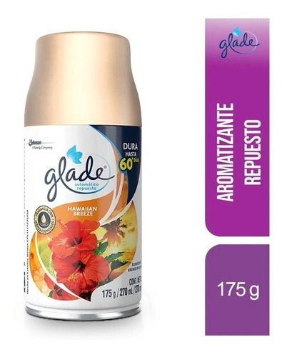 Glade Automático Repuesto 175gr Hawaiian Breeze