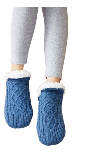Calcetines Térmicos Antideslizantes Invierno Para El Hogar