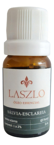 Oleo Essencial De Salvia Esclareia 100% Puro Natural Laszlo