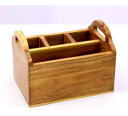 Soporte De Cuchara De Cubiertas De Madera De Esplanade Para