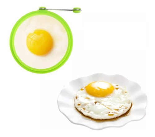 Molde De Silicona Para Huevo Frito, Pancakes Redondo 11cm