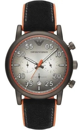 Relógio Masculino Empório Armani Aviator Chrono Ar11174 Orig