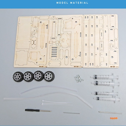Stem Education Ascensor Hidráulico Diy Robots Armables