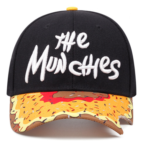 Gorra De Béisbol Con Estampado Donuts, Ajustable, Cadera H,