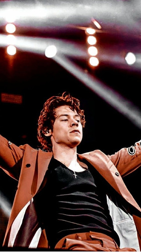 Póster Harry Styles Espectáculo En Concierto Fans Oficial Hd