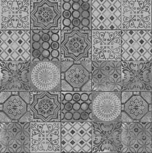 Vinilo Adhesivo Mosaico Azulejo 15x15 Cm X 10 Un Pared Piso Color 26. Lisboa Bw