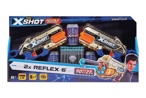 X-shot 2x Reflex 6 - Royale Edition - Candide 5614