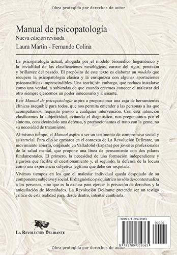 Manual De Psicopatologia - Martin, Laura, de Martín, Laura. Editorial Independently Published en español