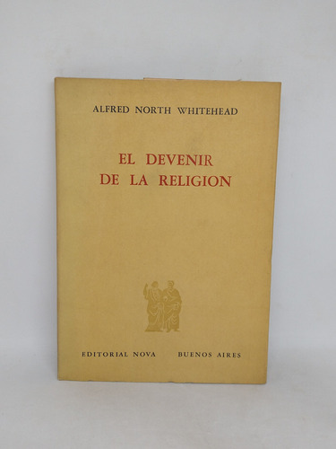 El Devenir De La Religion Alfred North Whitehead