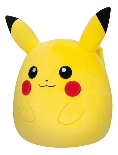 Peluche Pikachu Squishmallows 14 Pulgadas Pokémon Amarillo