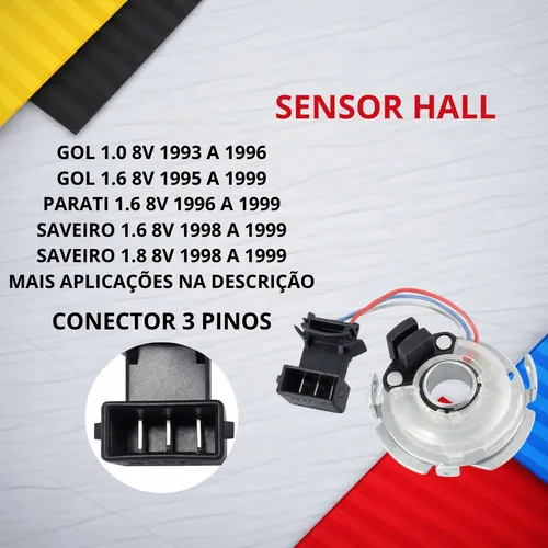 Sensor Hall Distribuidor Vw Parati/quantum 1230329036 | MercadoLivre