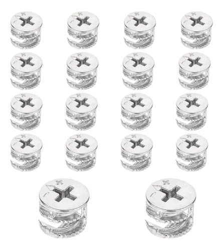 Furniture Cam Lock Nuts,16 Pcs Furniture Connecter Cam Lock