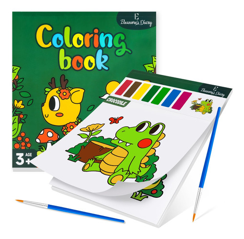 Libros De Pintura Con Agua Para Colorear Para Ninos Pequenos