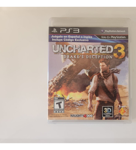 Uncharted 3, Drake S Deception, Ps3 Fisico