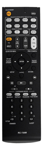 Rc-736m Substitua O Controle Remoto Para O Sistema De Teatro