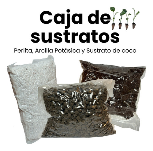 Caja De Perlita, Coco Y Potásica