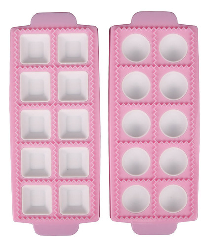 Alta Calidad F Molde De Silicona Para Ravioles De 2 Piezas