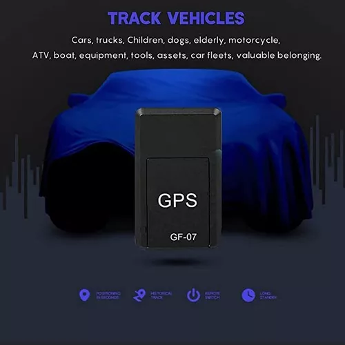 Rastreador GPS para vehículos, mini localizador magnético GPS en tiempo  real, cobertura completa de EE. UU., sin tarifa mensual, rastreador GPS GSM