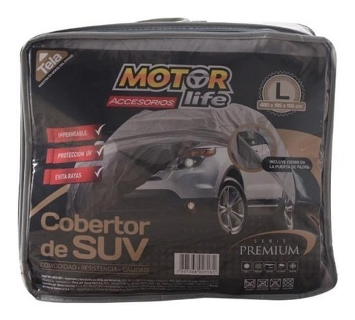 Carpa Cobertor Suv Multiclima Talla L Motorlife