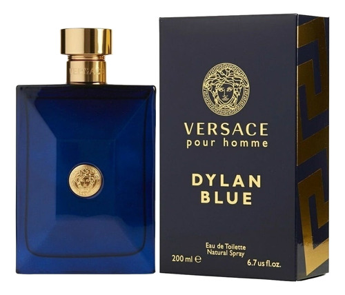 Dylan Blue Edt 200 Ml Versace Para Hombre
