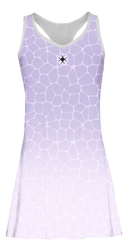 Imagem 5 de 6 de Vestido Beach Tennis C/ Shorts Lilás Beachwear