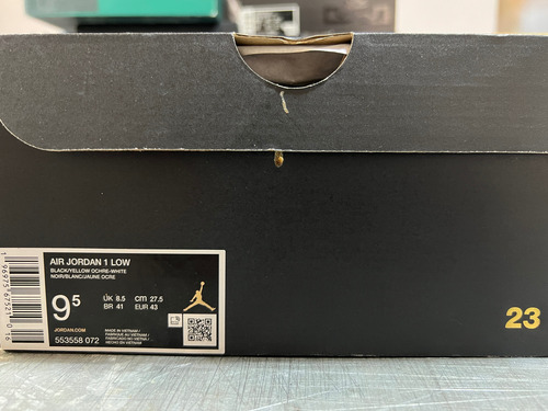 Air Jordan 1 Low 7.5mx Usado (Usado)