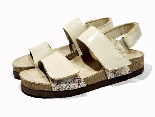 Sandalias Tipo Birkenstock, Mujer, 100% Cuero, Derke-kenya