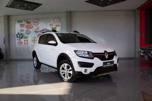 Renault Sandero Stepway Privillege Nav Nafta 2016 Blanco