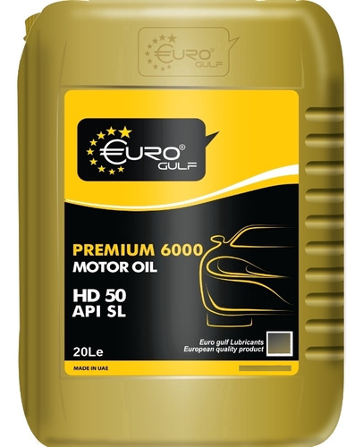 Aceite Sae 50 Diesel Euro Gulf Paila 20litros