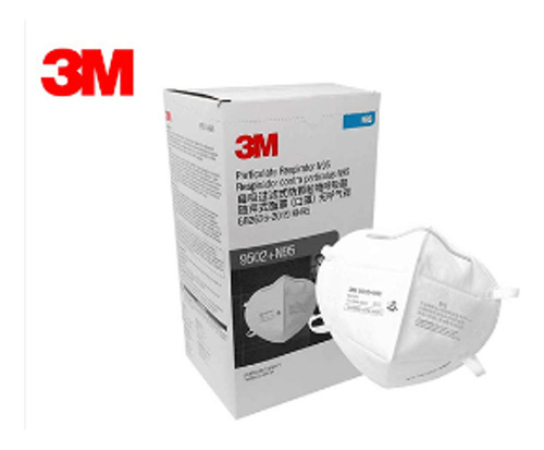 Respirador Para Partículas 3m 9502 - N95 (caja X 50un)