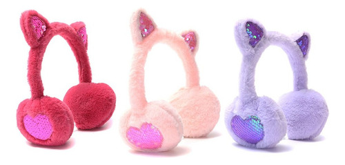 Orejeras Skora Abrigo Infantil Gatito Lent Think Happy 39639 Rosa Gatito