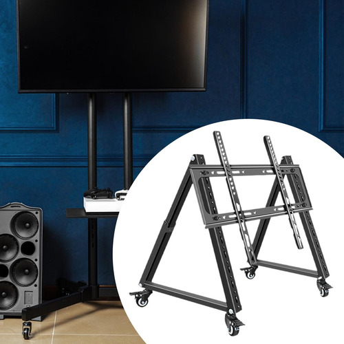 Monitor De Chão Com Suporte De Tv Móvel De Baixa Altura De 3