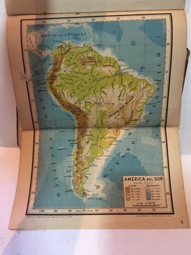 Viejos Y Antiguos Mapas Pertenecen A Una 9na Edición De 1946