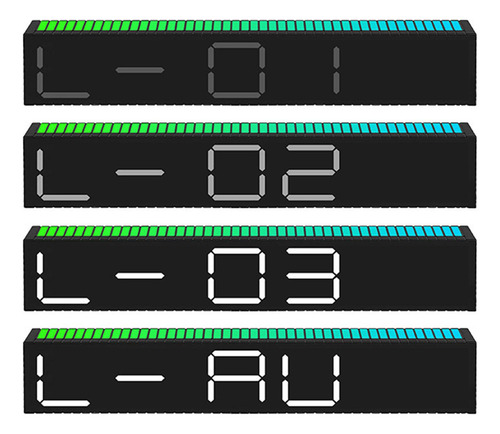 Reloj Digital Sensores De Sonido Dinámicos De Digital