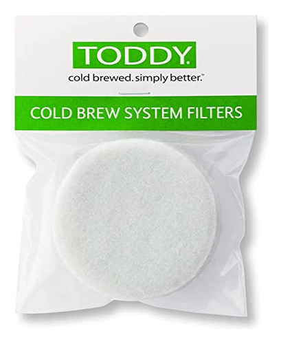Toddy Filtros De Fieltro Para Sistema De Preparación En Frío