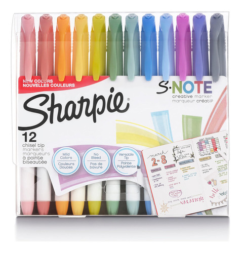 Marcadores Sharpie Set 12 U Multi